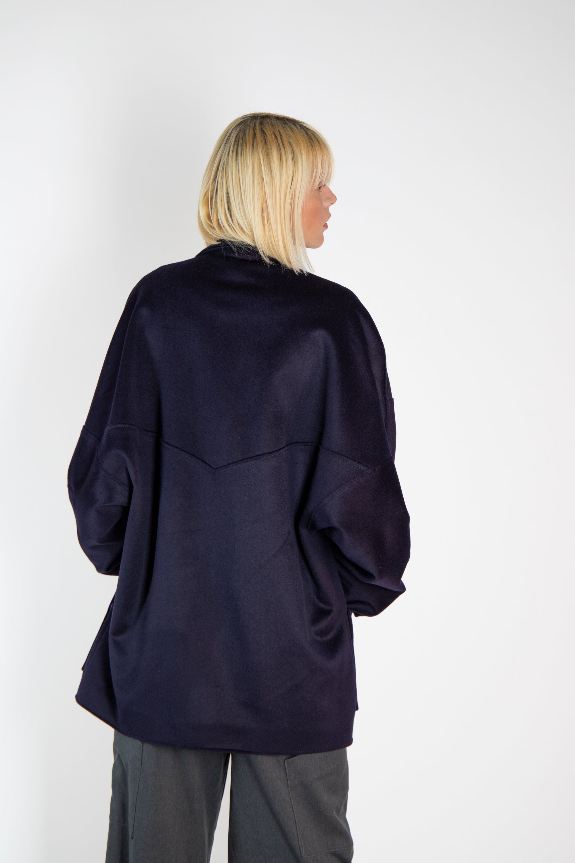 MARA LONG COAT Nightblue